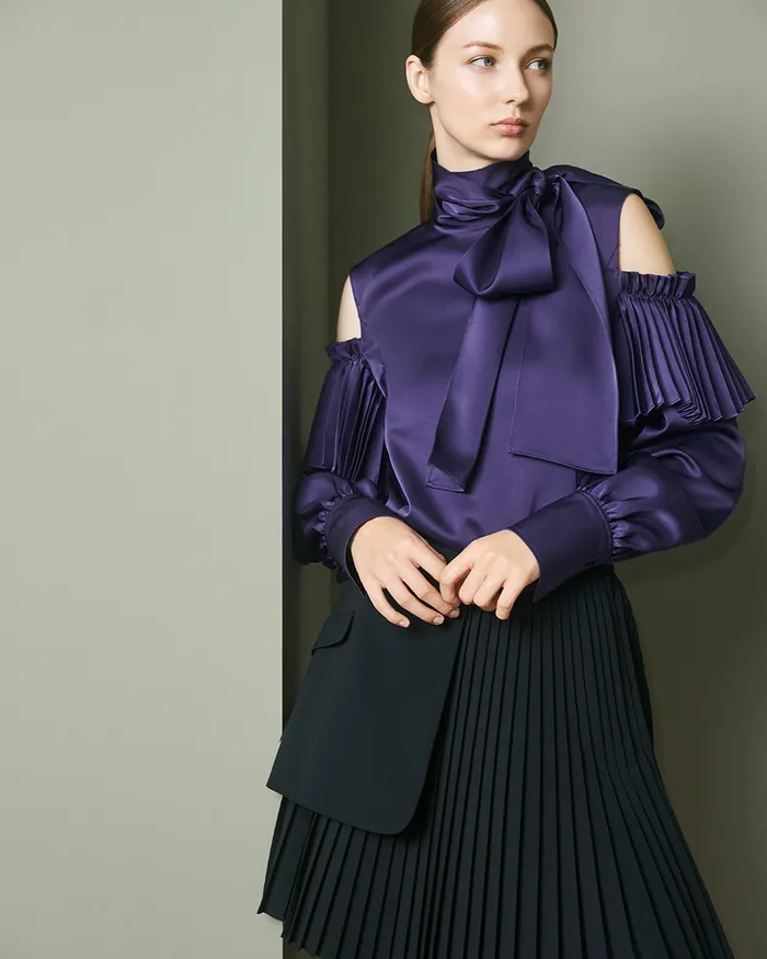 ADEAM Earrings Blackberry Ashlee Top