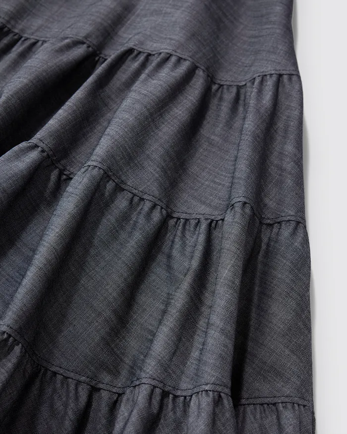 ADEAM Earrings Indigo Hanabi Skirt ADEAM Earrings Indigo Hanabi Skirt