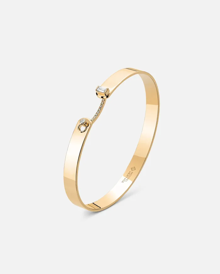 Bracelets Dinner Date GM Mood Bangle in Yellow Gold Mood