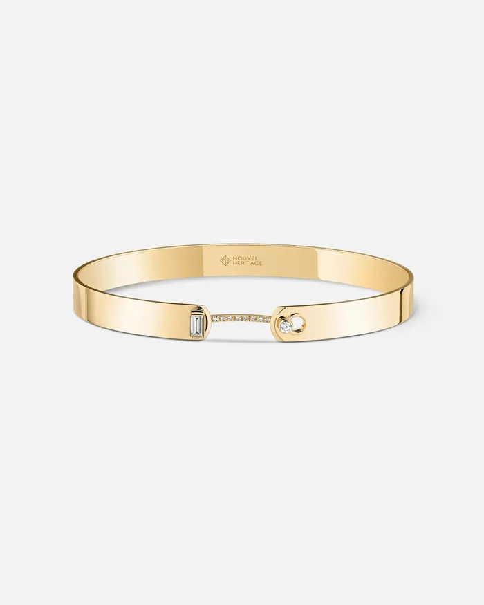 Bracelets Dinner Date GM Mood Bangle in Yellow Gold Mood