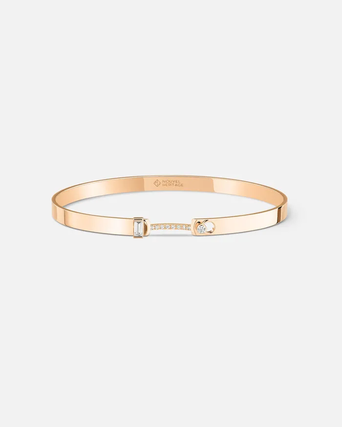 Bracelets Dinner Date Mood Bangle in Rose Gold Mood