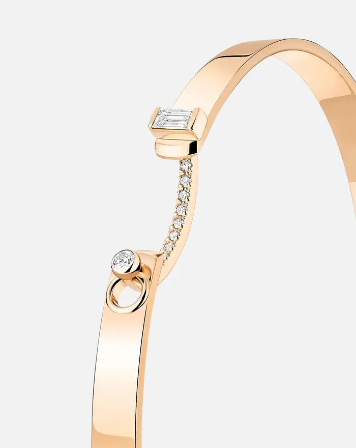 Bracelets Dinner Date Mood Bangle in Rose Gold Mood