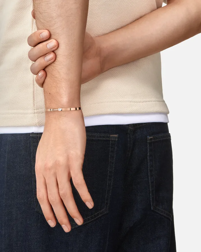 Bracelets Dinner Date Mood Bangle in Rose Gold Mood