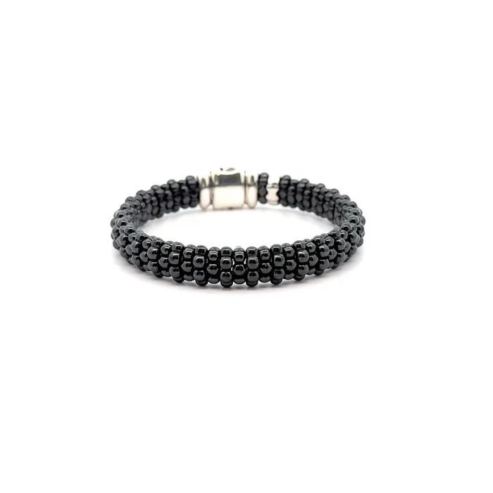 Bracelets Lagos PreOwned Lagos Black Caviar Ceramic Beaded Bracelet