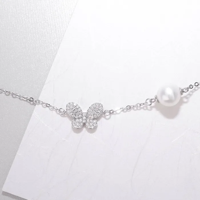 Bracelets Pearly Lustre Elegant Freshwater Pearl Bracelet WB00007 GARDENS