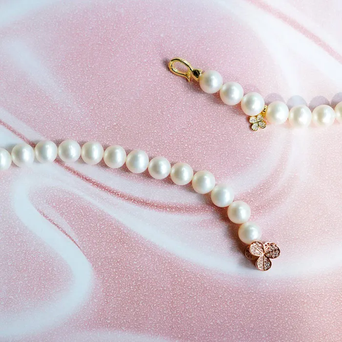 Bracelets Pearly Lustre Elegant Freshwater Pearl Bracelet WB00031 GARDENS