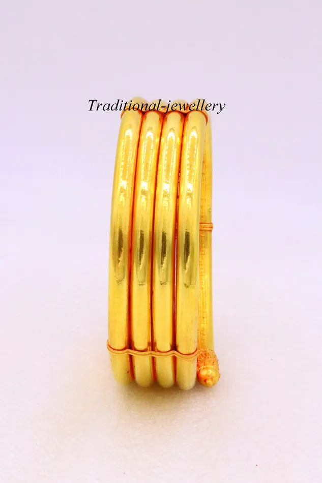 Bracelets TRIBAL ORNAMENTS 22 karat yellow gold handmade fabulous armlet indian tribal Arm bangle bracelet antique design womens jewelry ba137 Bracelets TRIBAL ORNAMENTS 22 karat yellow gold handmade fabulous armlet indian tribal Arm bangle bracelet antique design womens jewelry ba137