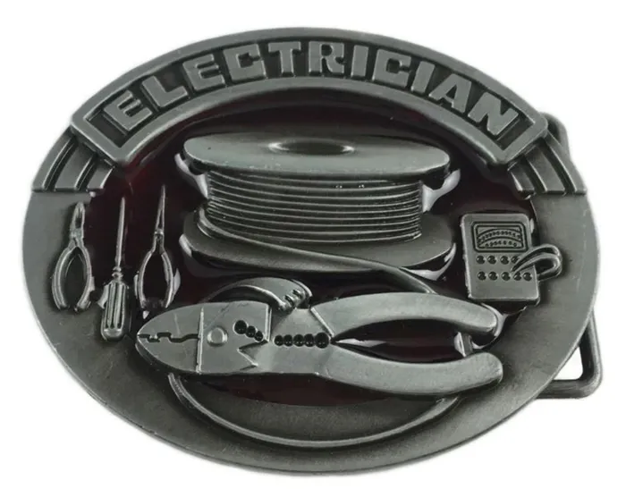 BU33 Electrician Belt Buckle POLLY Earrings