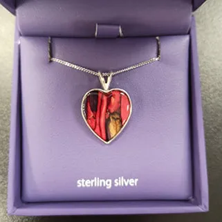 Charles Buyers Necklaces Heathergem Heart Pendant