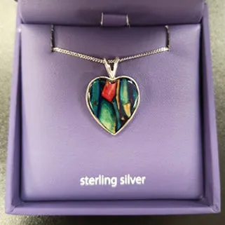 Charles Buyers Necklaces Heathergem Heart Pendant