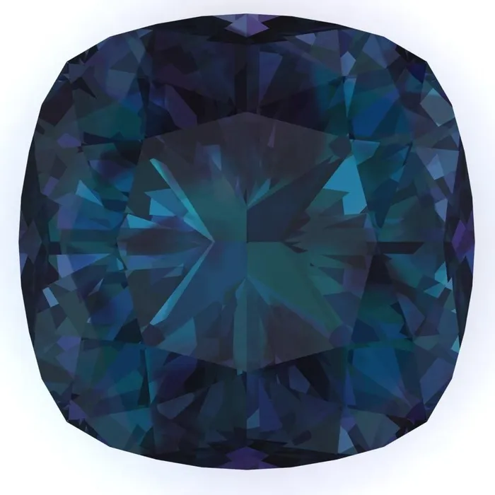 Cushion Chatham LabGrown Alexandrite Gems Chatham Earrings