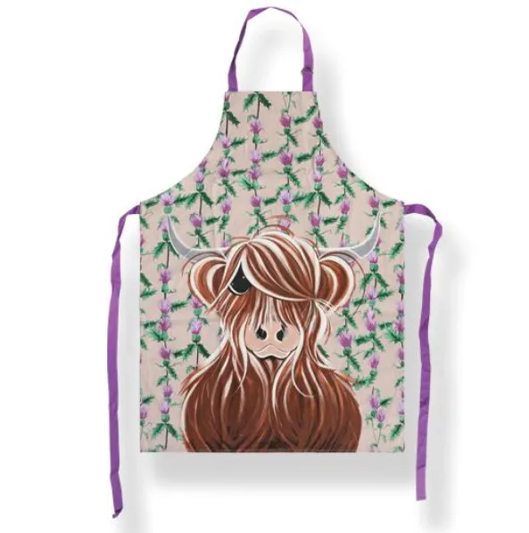 DC Supplies MISS THISTLE COTTON APRON Earrings