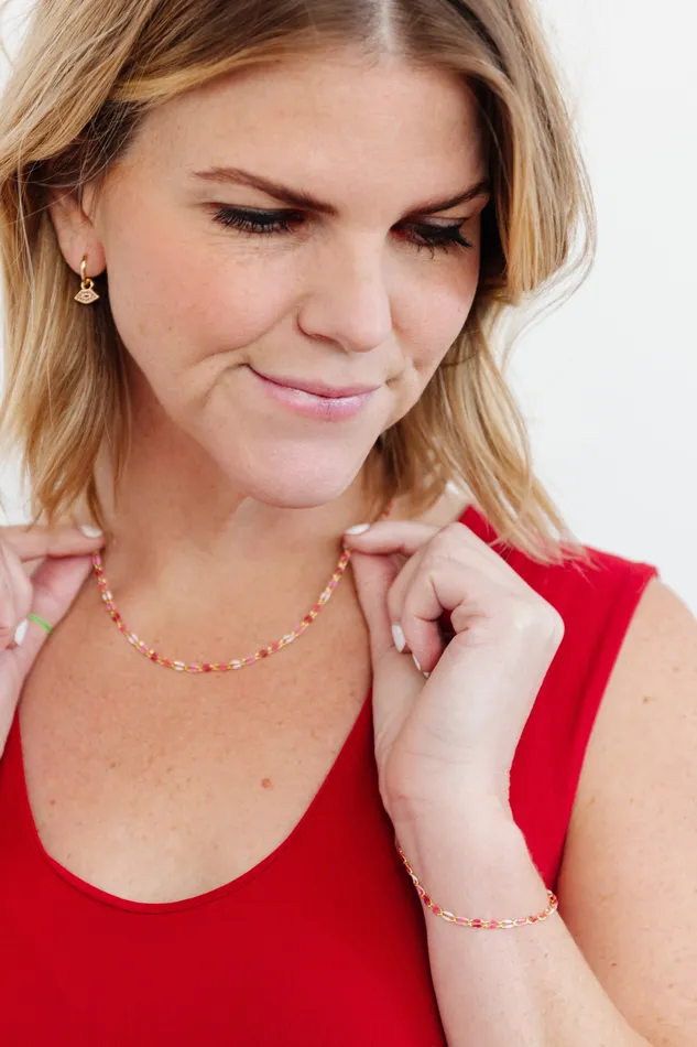 DLUX Pretty in Pink Earrings