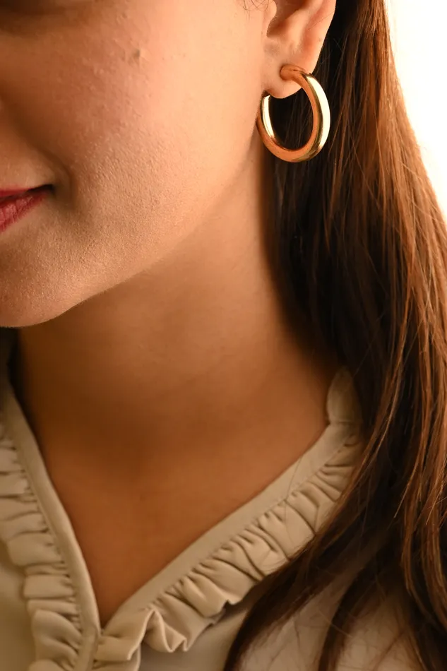Earrings 14K GoldFilled Open Hoop Earrings40mm Jewelvers