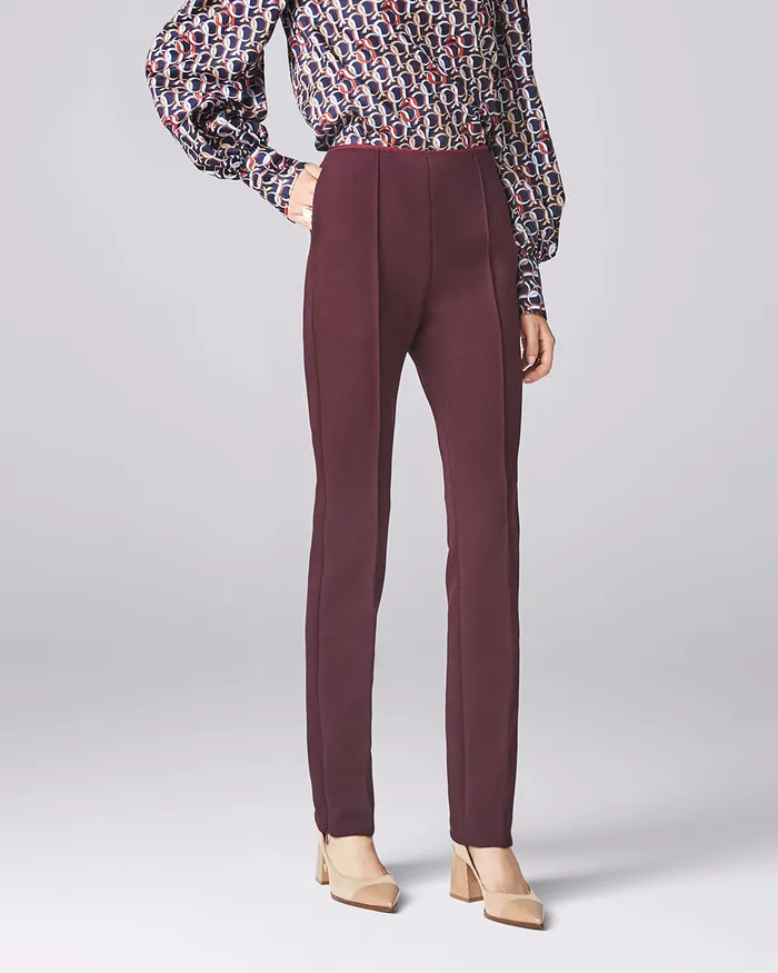 Earrings ADEAM Lounge Pant in Mulberry