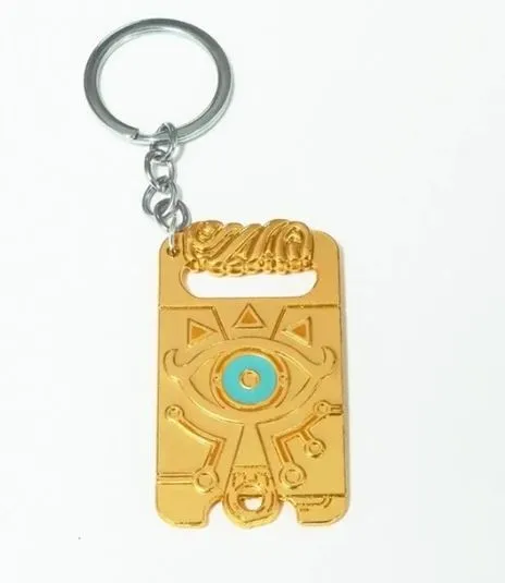 Earrings AZ507 Gold Eye Cosplay Keychain alice