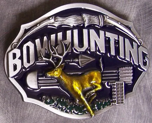 Earrings BU146 Bowhunting Belt Buckle POLLY