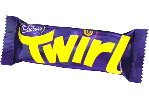 Earrings Cadbury Twirl 43g Ramsden International