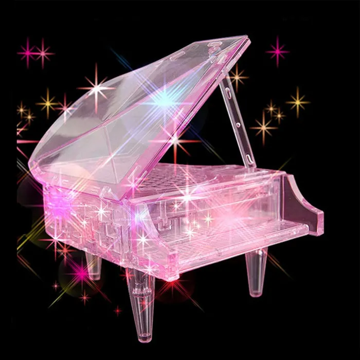 Earrings Crystal Piano 3D Puzzle Rowsfire ChildrenToy Store