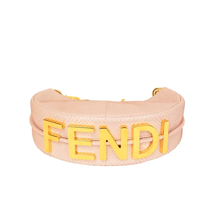 Earrings Fendi PreOwned Fendi Python Fendigraphy Hobo