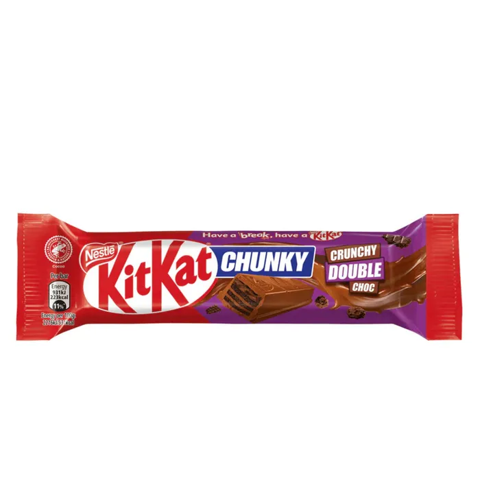 Earrings HRH International Nestle Kit Kat Chunky Crunchy Double Chocolate 42g