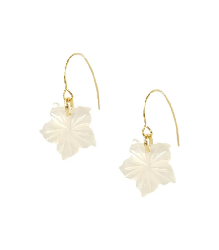 Earrings Lily Jewelry Eva Earrings in Mother of Pearl