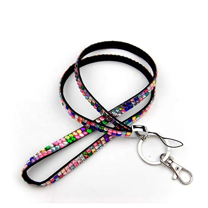 Earrings POLLY LY02 Rainbow Crystal Lanyard