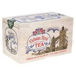 Earrings Victorian Tea Box 25s Metropolitan Tea Company