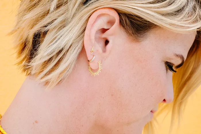 Earrings WANTME Sun Huggies