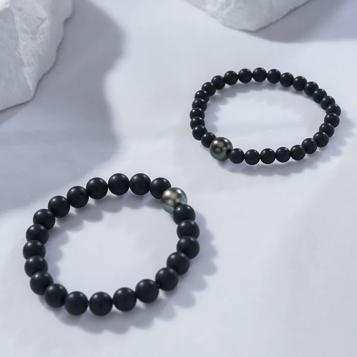 Elegant Tahitian Pearl Bracelet WB00212 Pearly Lustre Bracelets