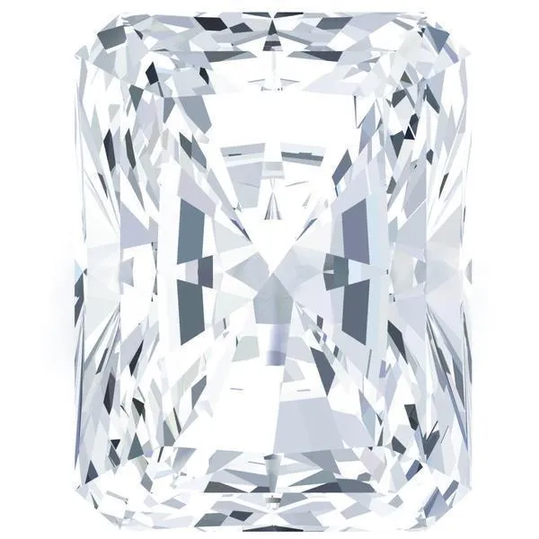 FAB Moissanite Radiant Cut FIRE BRILLIANCE Rings