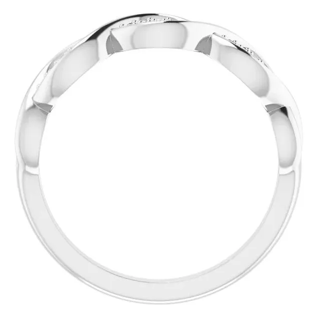 Fabianna 110 Moissanite or Diamond Anniversary Band Fire Brilliance Rings
