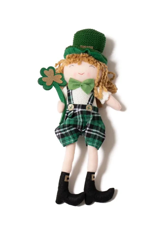 Finnegan Irish Rag Doll Royal Tara Earrings