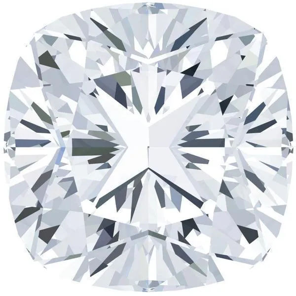 FIRE BRILLIANCE Charles Colvard Cushion Moissanite Earrings