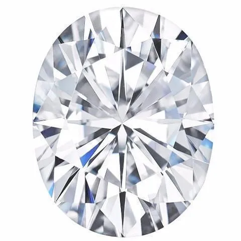 FIRE BRILLIANCE Rings Charles Colvard Oval Moissanite