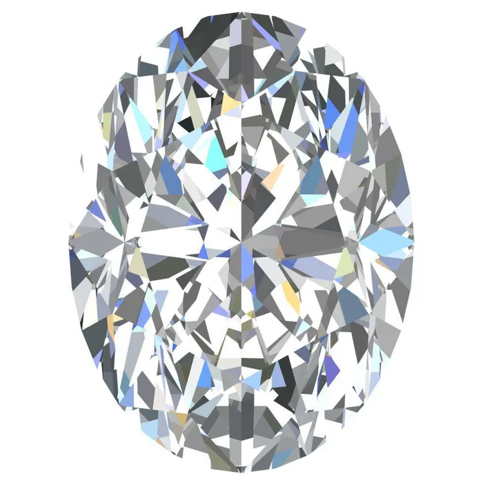 FIRE BRILLIANCE Rings Oval LabGrown Diamond