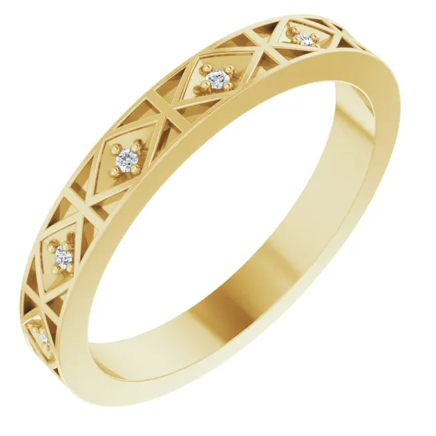 Fire Brilliance Rings Prestine Moissanite or Diamond Full Eternity Modern Art Deco 005 CTW Band Fire Brilliance Rings Prestine Moissanite or Diamond Full Eternity Modern Art Deco 005 CTW Band