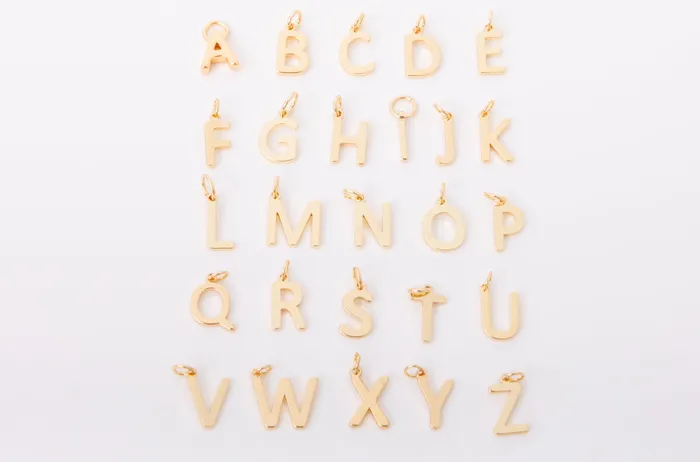 Hey June Necklaces Hanging Letter Necklace