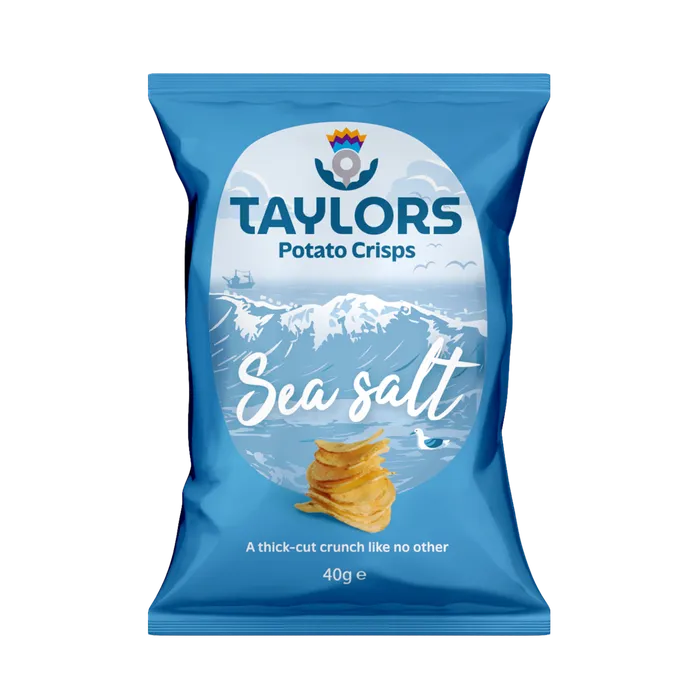 HRH International Earrings Taylors Crisps Sea Salt 40g