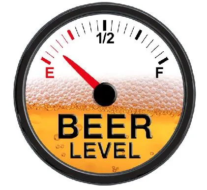 Iris Fashion Jewelry CT01 Beer Level Coaster Earrings