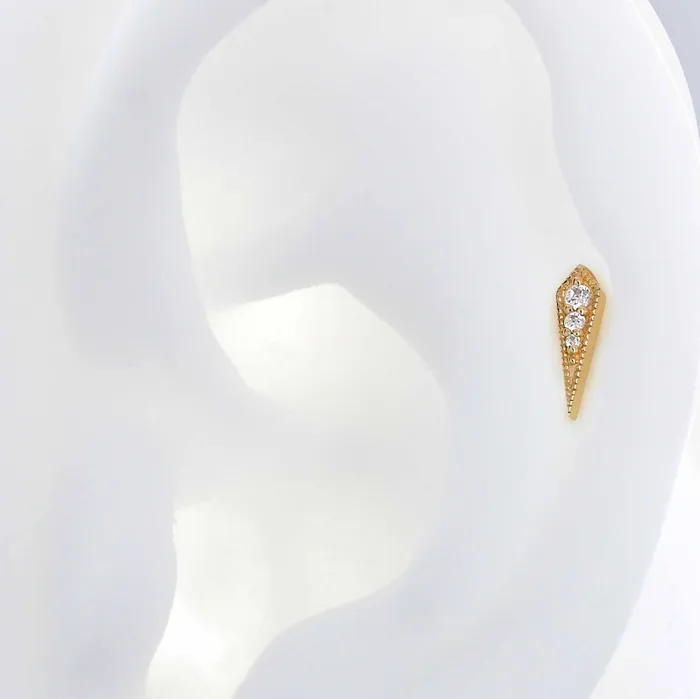 Iris Studios Earrings Ice Pick