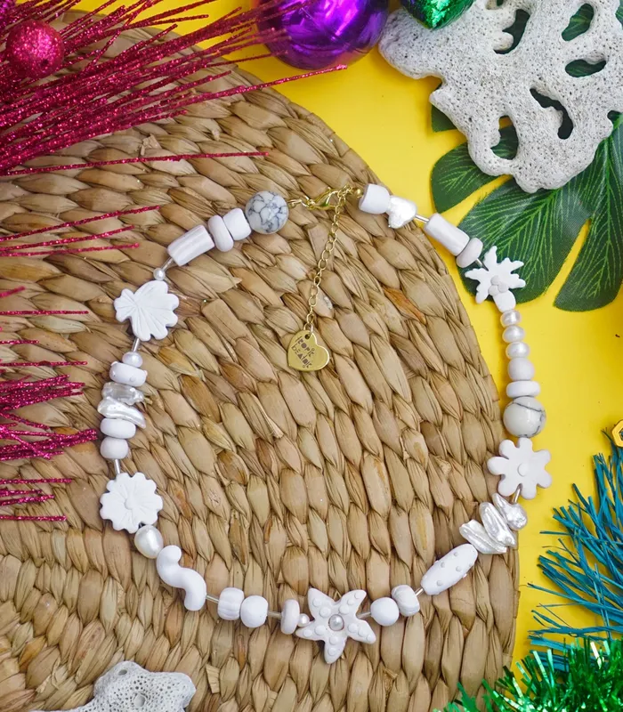 Island Treasures Clay Charm Necklace Tropik Beatnik Necklaces