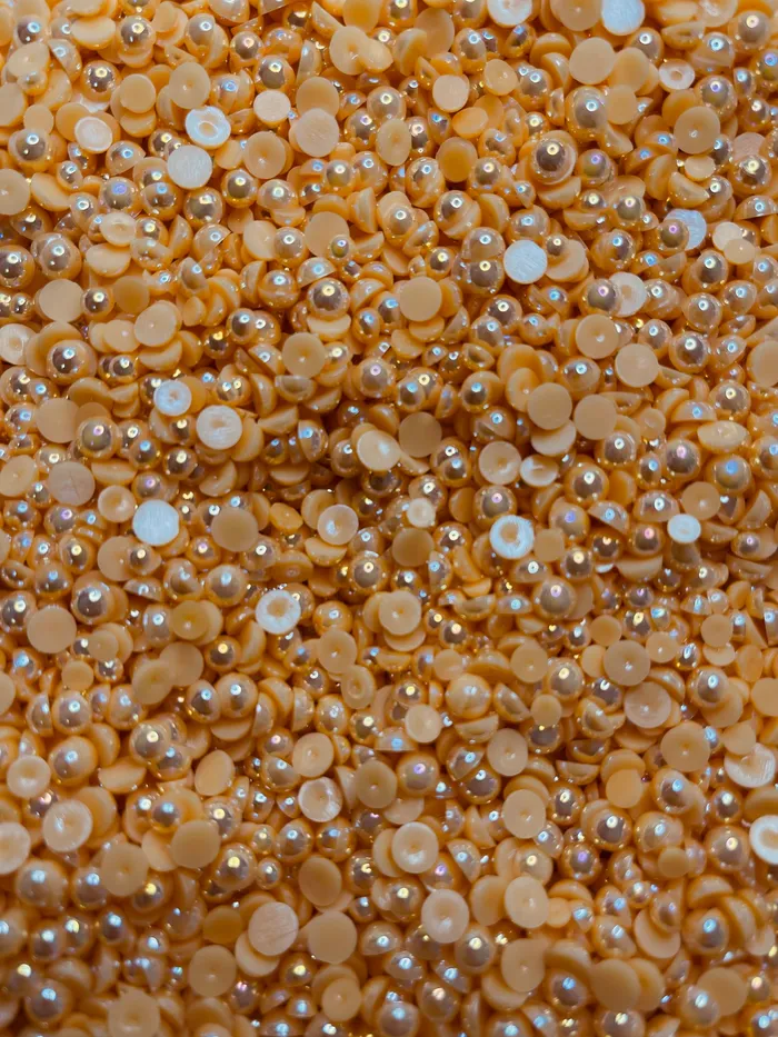Jack O Lantern Orange Mix Flatback Pearl Mixed Rhinestone Set30 grams Twisted Moon Jewelry Earrings
