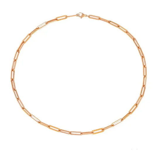 Jewelvers 14K GoldFilled Paperclip Necklace Necklaces