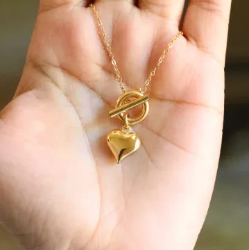 Jewelvers 18K GoldFilled Heart Pendant Necklace Necklaces Jewelvers 18K GoldFilled Heart Pendant Necklace Necklaces