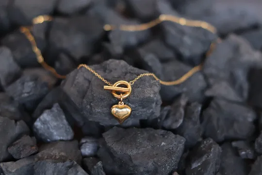 Jewelvers 18K GoldFilled Heart Pendant Necklace Necklaces Jewelvers 18K GoldFilled Heart Pendant Necklace Necklaces