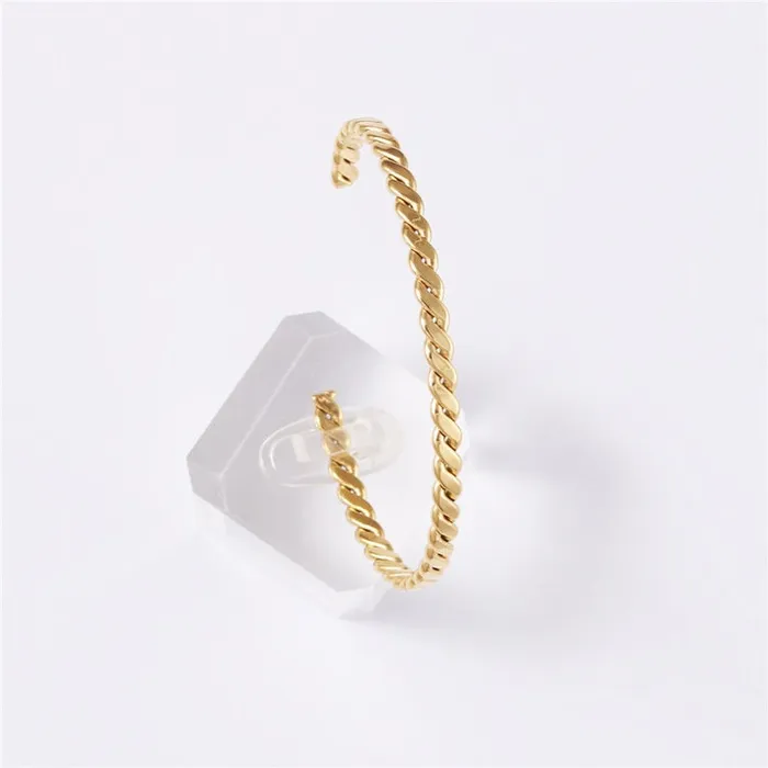 Jewelvers Bracelets 18K GoldFilled Cuff Bracelet Jewelvers Bracelets 18K GoldFilled Cuff Bracelet