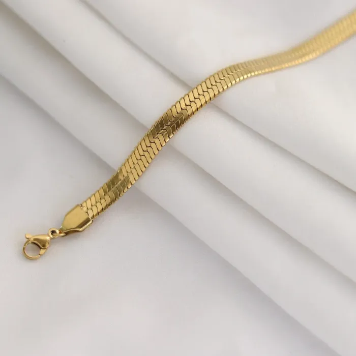 Jewelvers Earrings 18k GolldFilled Herringbone Anklet Anklets For Women Gold Anklet Lara Anklet Jewelvers Earrings 18k GolldFilled Herringbone Anklet Anklets For Women Gold Anklet Lara Anklet