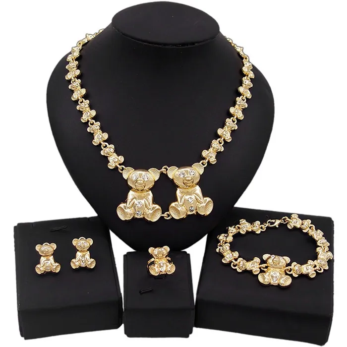Jewelvers Earrings XO Teddy Jewelry Set