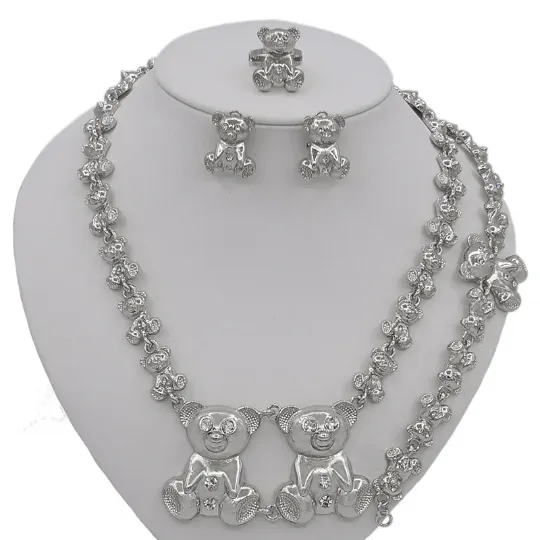 Jewelvers Earrings XO Teddy Jewelry Set Jewelvers Earrings XO Teddy Jewelry Set